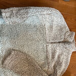 Thread & supply sherpa Fleece pullover / Jacket